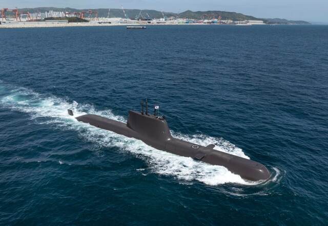 ▲ HD현대중공업이 건조해 2016년 대한민국 해군에 인도한 장보고-Ⅱ(214급) 잠수함 '윤봉길함'의 시운전 모습. ⓒHD현대중공업