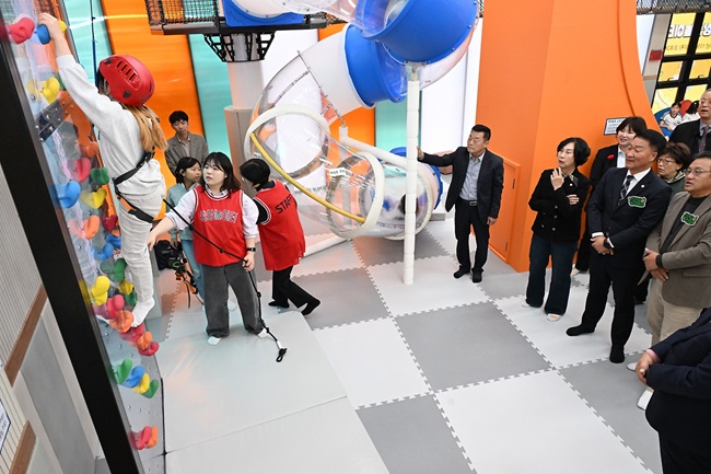 ▲ HAPPY700 상상놀이터 실내모습. ⓒ평창군