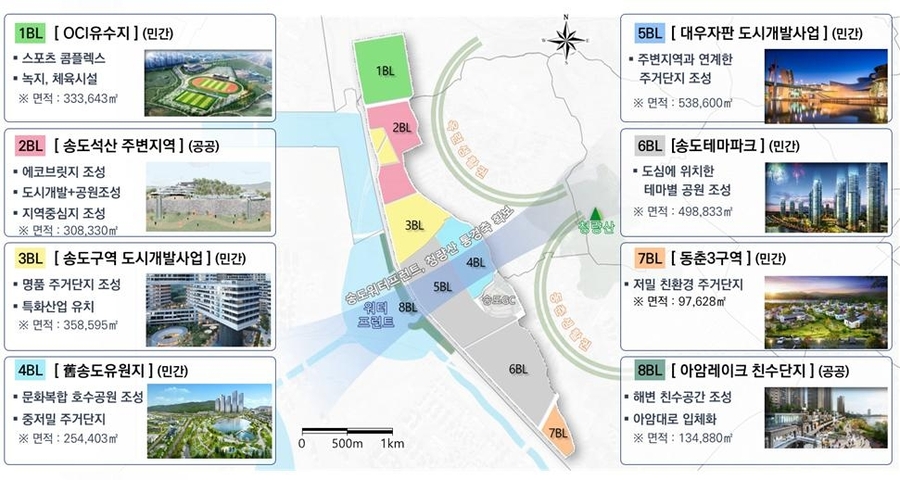 ▲ 인천 송도유원지 일대 개발 구상안ⓒ인천시 제공 ▲ 인천 송도유원지 일대 개발 구상안ⓒ인천시 제공