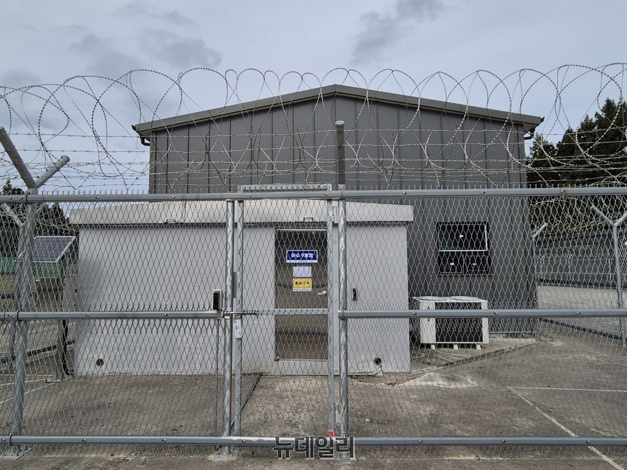 ▲ 지도에도 표시되지 않는 굽은 길을 지나 만난 제3취수원ⓒ조현우 기자