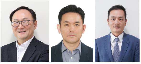 ▲ 왼쪽부터 윤성노 동원시스템즈 패키징사업부문 대표, 정해철 동원홈푸드 중국법인장, 이진욱 동원기술투자 대표이사 ⓒ동원그룹