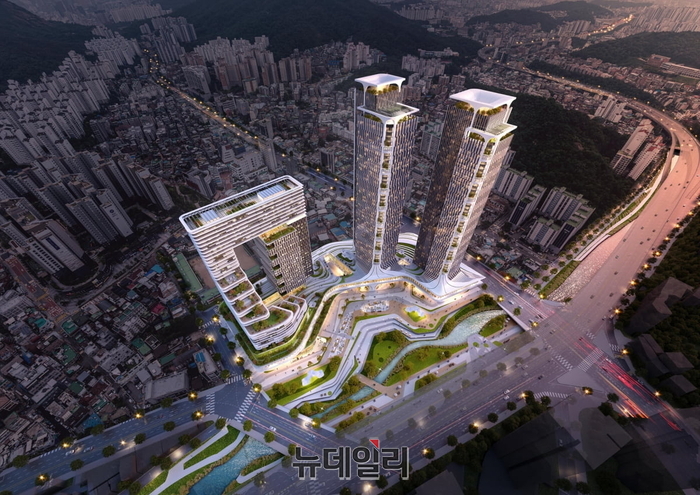 ▲ 서대문구 홍제지구중심 역세권활성화사업 설계 조감도 ⓒ서대문구