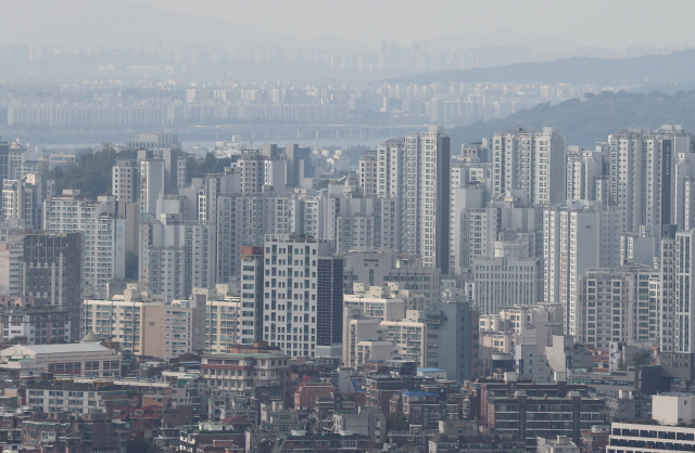 ▲ 서울 남산에서 바라본 아파트 단지ⓒ연합뉴스