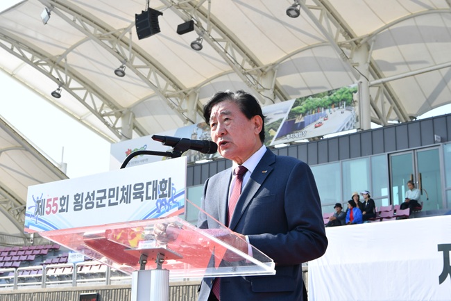 ▲ 김명기 횡성군수. ⓒ횡성군 ▲ 김명기 횡성군수. ⓒ횡성군