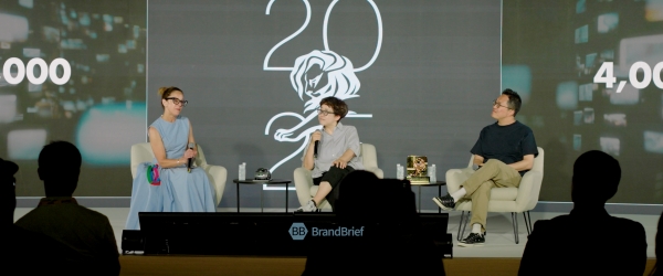 ▲ (좌측부터) 크리스티 린드 캔버스 최고 고객 책임자, 김정아 이노션 대표, 지성원 현대차 글로벌 CMO. ©브랜드브리프