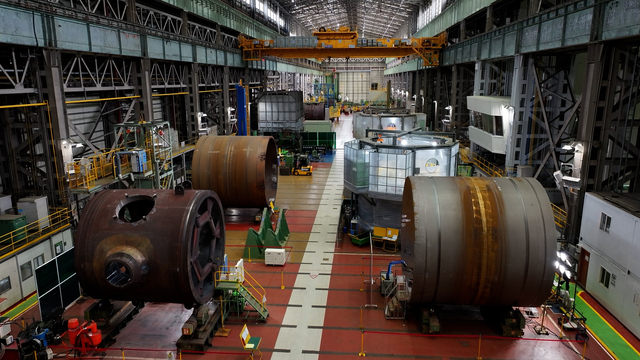 ▲ 두산에너빌리티 창원 원자력 공장 내부 모습. ⓒ두산에너빌리티