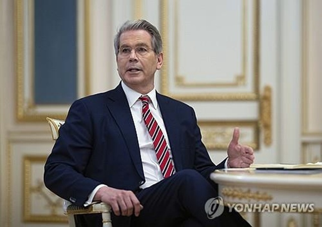 ▲ 스콧 베센트 미국 재무장관. EPA 연합뉴스 자료사진. 250214 ⓒ연합뉴스