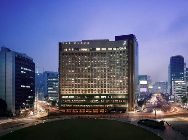 ▲ 더플라자호텔 전경ⓒ한화호텔앤드리조트