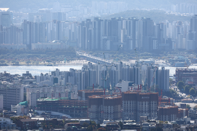 ▲ 서울 남산에서 바라본 아파트 단지.ⓒ연합뉴스