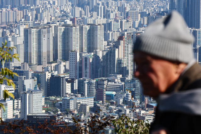 ▲ 서울 남산에서 바라본 아파트 단지ⓒ연합뉴스