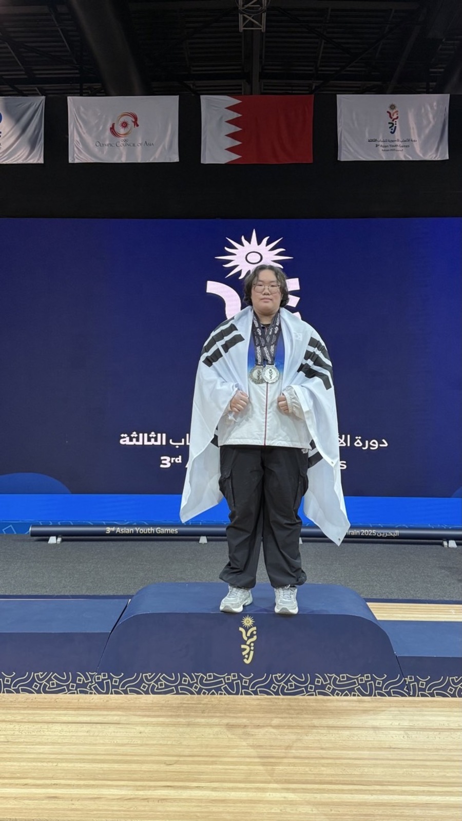 ▲ 광주체육고 역도부 김체량 선수, 바레인 대회서 ‘은메달’ⓒ광주시교육청 제공