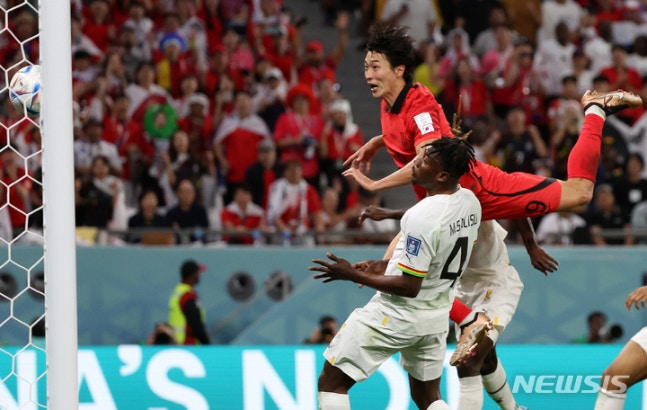 ▲ 카타르 월드컵 스타 조규성이 1년 8개월 만에 다시 태극마크를 달았다.ⓒ뉴시스 제공