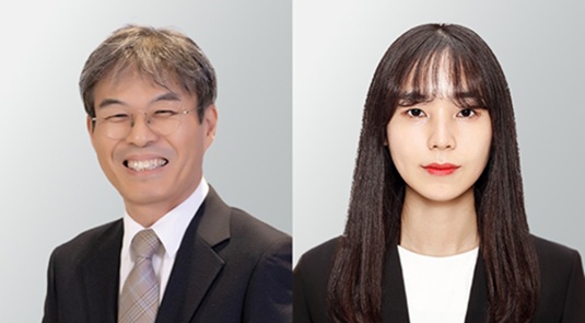 ▲ 숙명여대 약학대학 김용기 교수(왼쪽)와 조예나 석박통합과정.ⓒ숙명여대