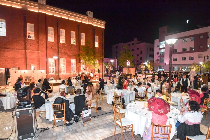 ▲ 국내 최고 여행지 선정 야행 개막식 모습.ⓒ공주시