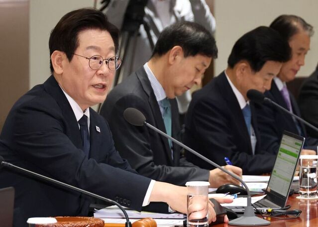 ▲ 이재명 대통령이 4일 서울 용산 대통령실 청사에서 열린 국무회의에서 발언하고 있다. ⓒ뉴시스