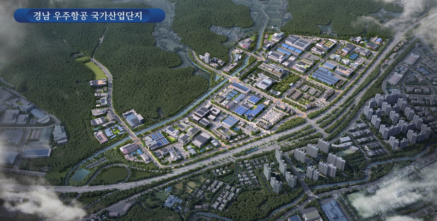 ▲ 경남우주항공 국가산업단지 진주지구 조감도ⓒ진주시