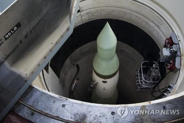 ▲ 미국 ICBM 미니트맨3. 출처=EPAⓒ연합뉴스