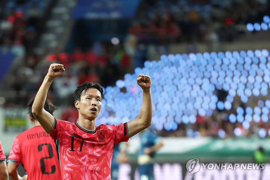 ▲ 한국 대표팀에 발탁된 스완지 시티의 엄지성이 시즌 첫 골을 터뜨렸다.ⓒ연합뉴스 제공