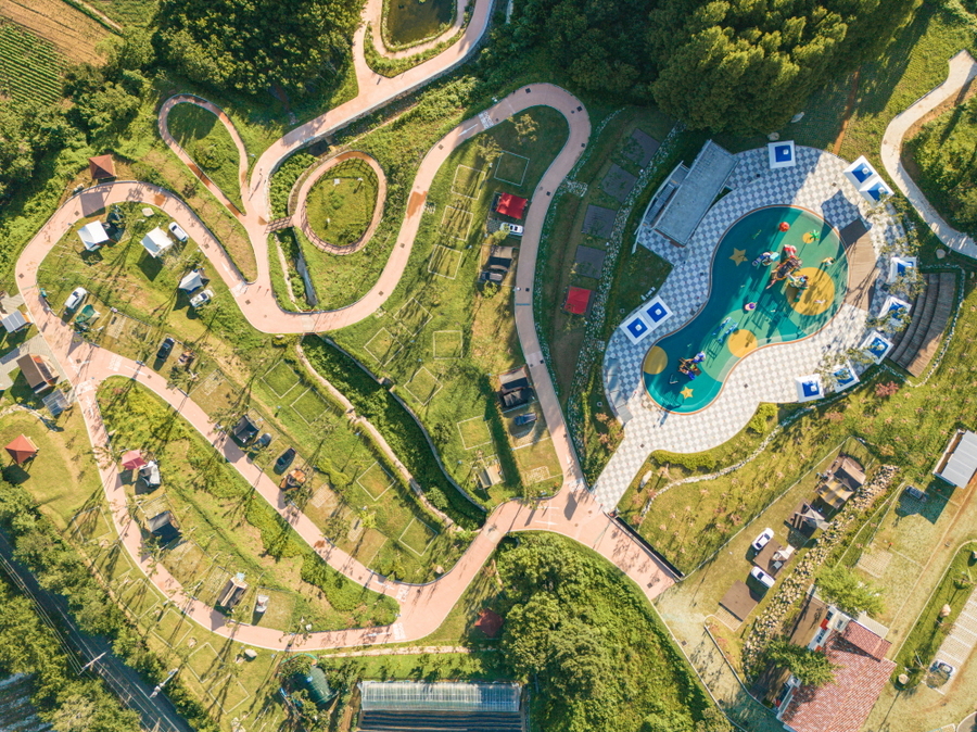 ▲ 가야산오토캠핑장 전경ⓒ