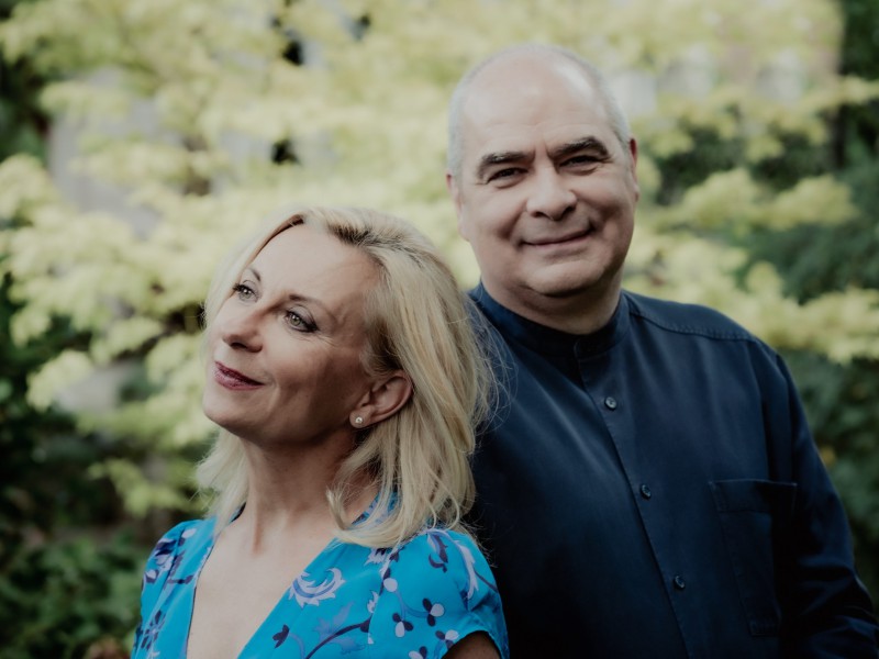 ▲ 소프라노 나탈리 드세이와 피아니스트 필립 카사르.ⓒKBS교향악단