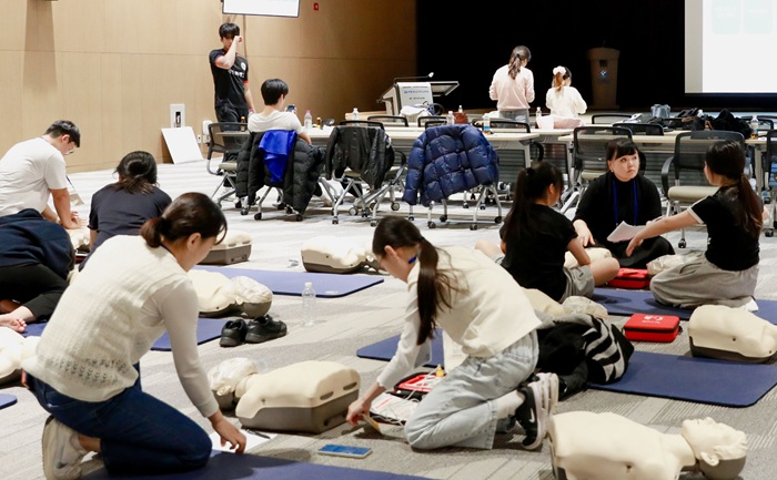 ▲ 2025 세종시 심폐소생술 경연대회 모습.ⓒ세종충남대병원