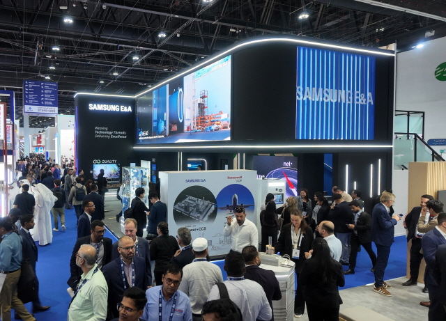 ▲ 아디펙2025 삼성E&A 부스 전경ⓒ삼성E&A