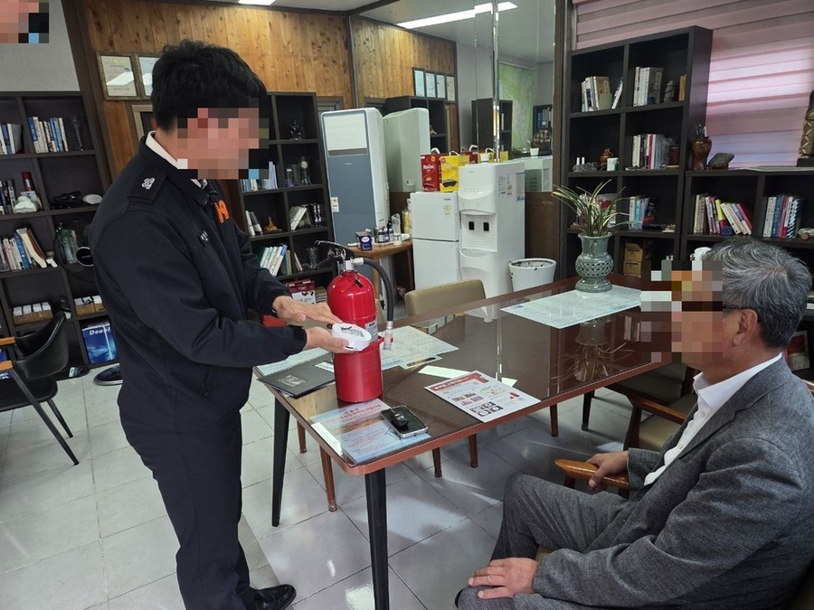 ▲ 장흥소방서_감지기안내ⓒ장흥소방서 제공