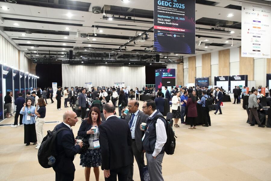 ▲ 세계공학교육포럼·공과대학장 세계대회 전경.ⓒ엑스코