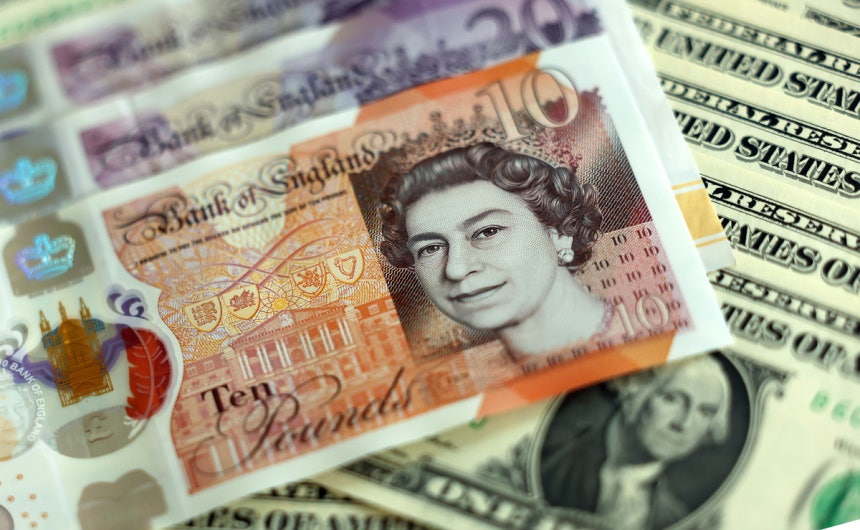 ▲ 파운드화와 달러화./EPA연합뉴스