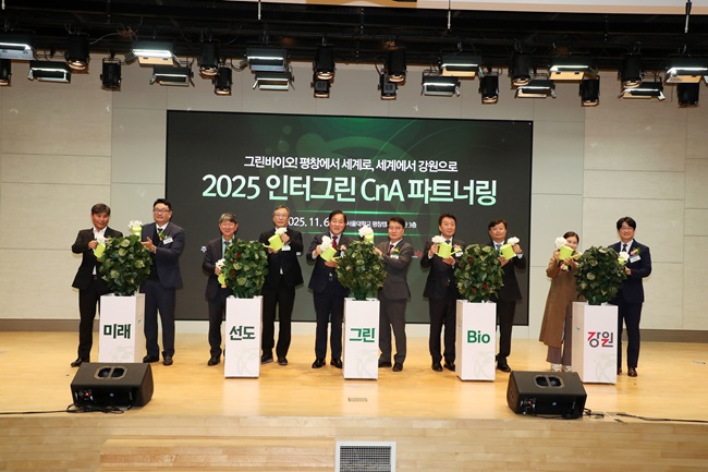 ▲ 2025 인터그린 CnA 파트너링 행사. ⓒ강원특별자치도