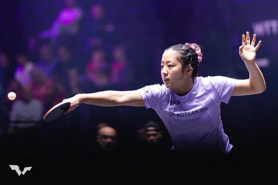 ▲ 한국 여자 탁구의 '간판' 신유빈이 독일 대회 첫 경기에서 승리하며 기분 좋은 출발을 알렸다.ⓒWTT 제공