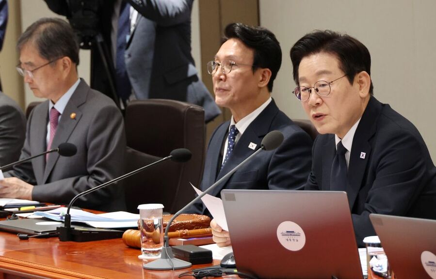 ▲ 이재명 대통령이 4일 서울 용산 대통령실 청사에서 열린 국무회의에서 발언하고 있다. ⓒ뉴시스