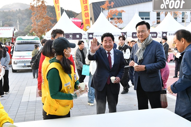 ▲ 김명기 횡성군수. ⓒ횡성군