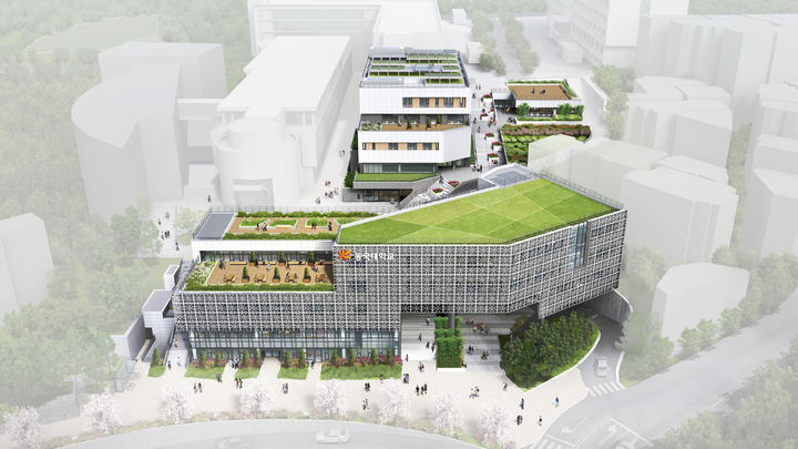 ▲ 로터스관 조감도.ⓒ동국대