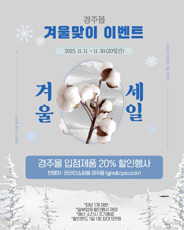 ▲ 경주몰 홍보 배너.ⓒ경주시