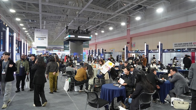 ▲ 2025 강원 바이오엑스포 현장 모습. ⓒ춘천시