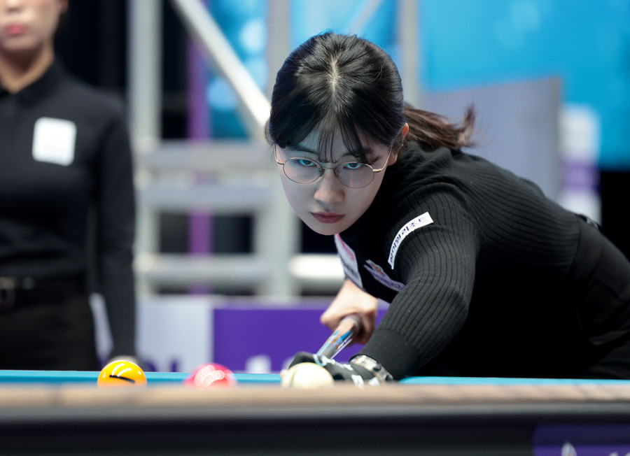 LPBA 원조 퀸 이미래 경기 장면