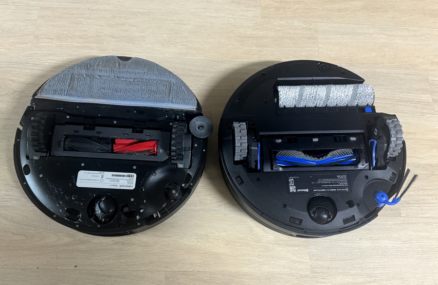 ▲ 두 제품의 하단부를 비교해봤다. ⓒ김재홍 기자