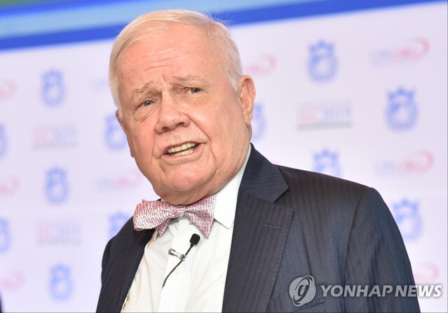 ▲ 짐 로저스 로저스홀딩스 회장.ⓒ연합뉴스