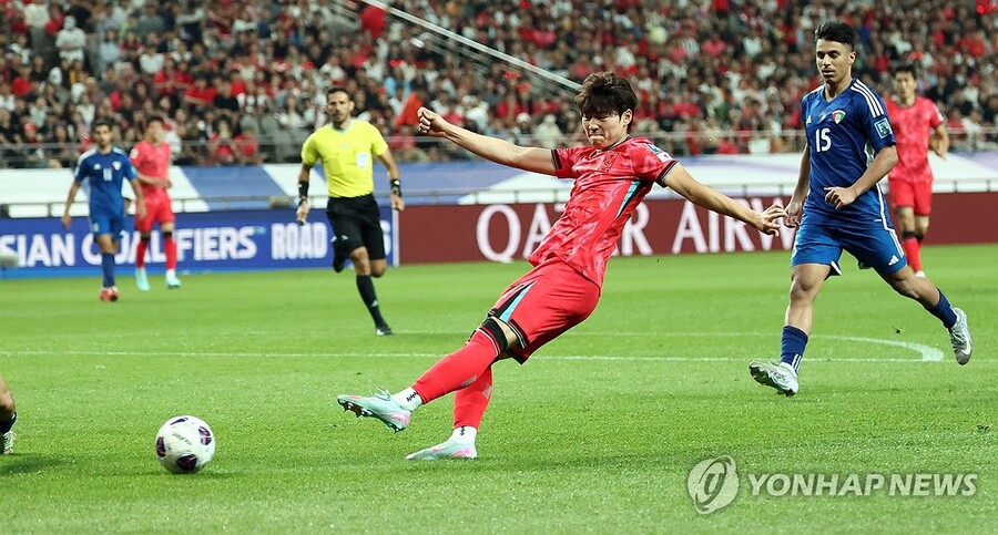 ▲ 부상으로 낙마한 백승호, 이동경을 대신해 배준호와 서민우를 발탁했다.ⓒ연합뉴스 제공