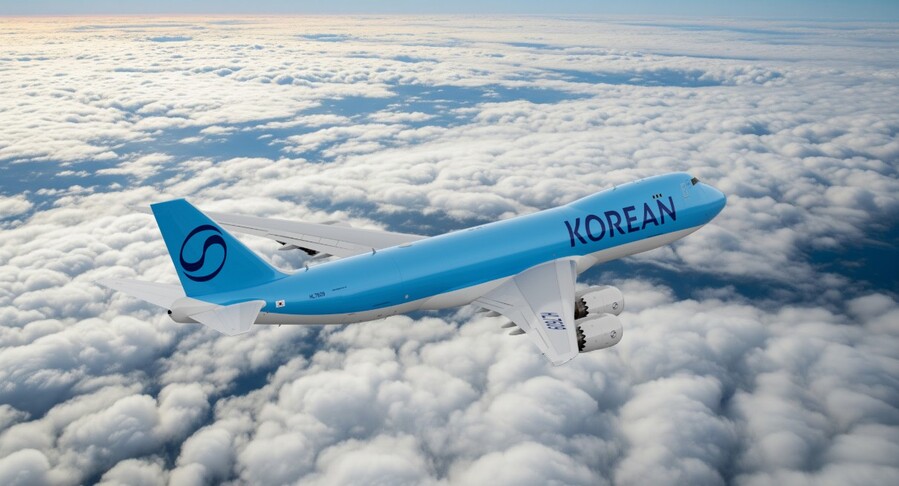 ▲ 대한항공 B747-8F 항공기 ⓒ대한항공