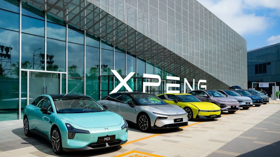 ▲ 중국 완성차 기업 샤오펑 모델ⓒ샤오펑 갈무리