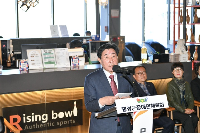 ▲ 김명기 횡성군수. ⓒ횡성군