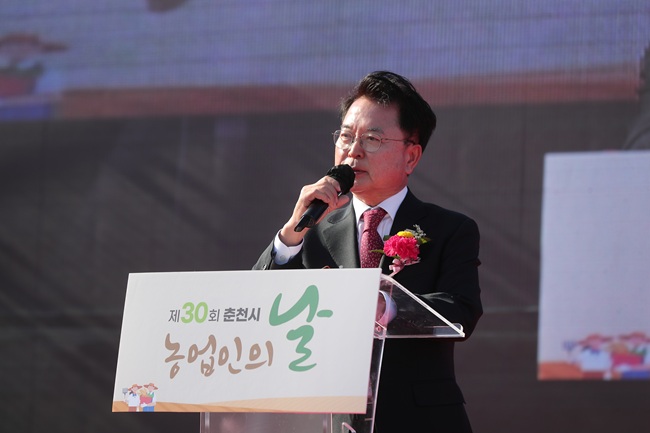 ▲ 육동한 춘천시장. ⓒ춘천시