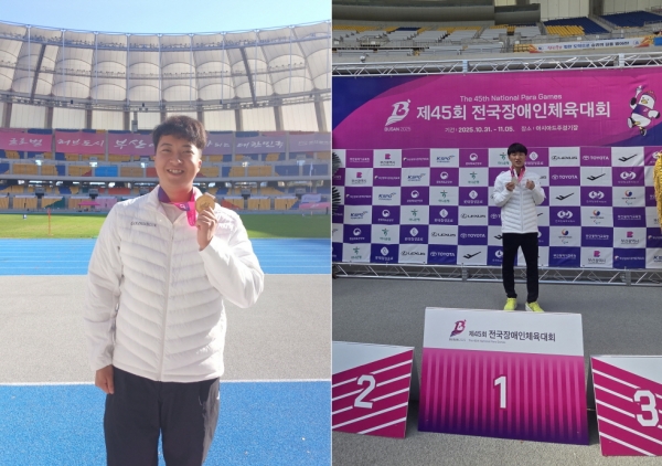 ▲ (왼쪽부터) 골든블루 노경민 선수, 심현우 선수ⓒ골든블루