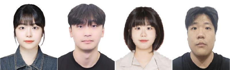 ▲ 상명대 시스템반도체공학과 이지은(왼쪽부터),임준호,주연우,홍성민 학생.ⓒ상명대