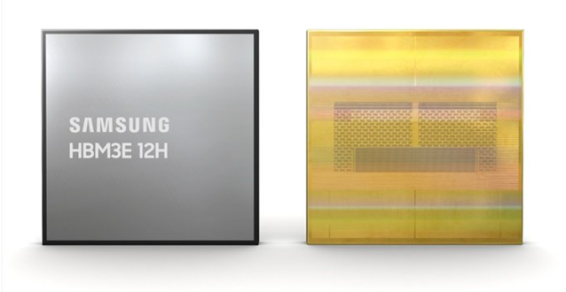 ▲ 삼성 HBM3E 12단 제품 이미지.ⓒ삼성전자