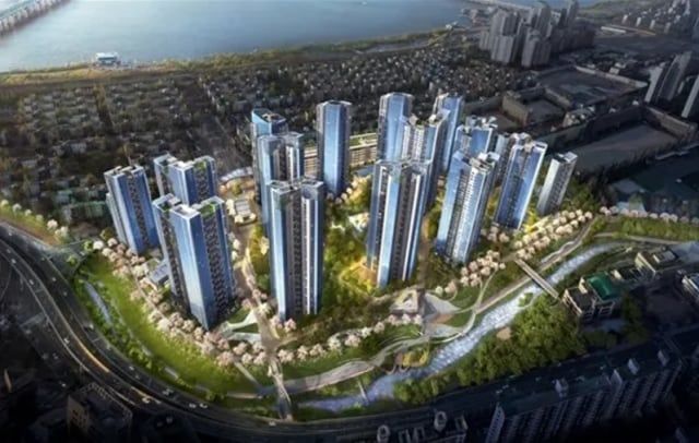 ▲ 반포 래미안 트리니원 조감도. ⓒ삼성물산 건설부문