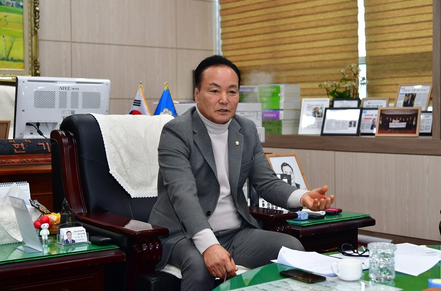 ▲ 김현기 대한민국시군자치구의회의장협의회 회장.ⓒ청주시의회