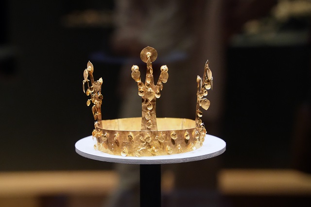 ▲ 신라 금관.ⓒ경주시